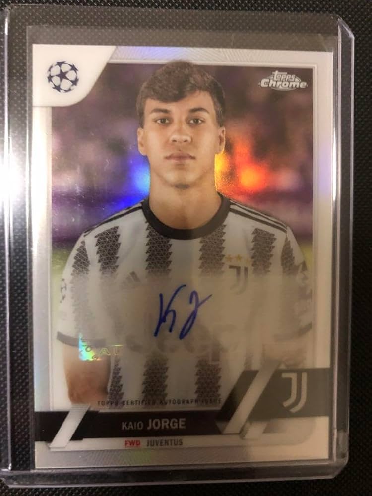 Amazon.co.jp: 22-23 TOPPS Chrome UEFA カイオジョルジ サイン